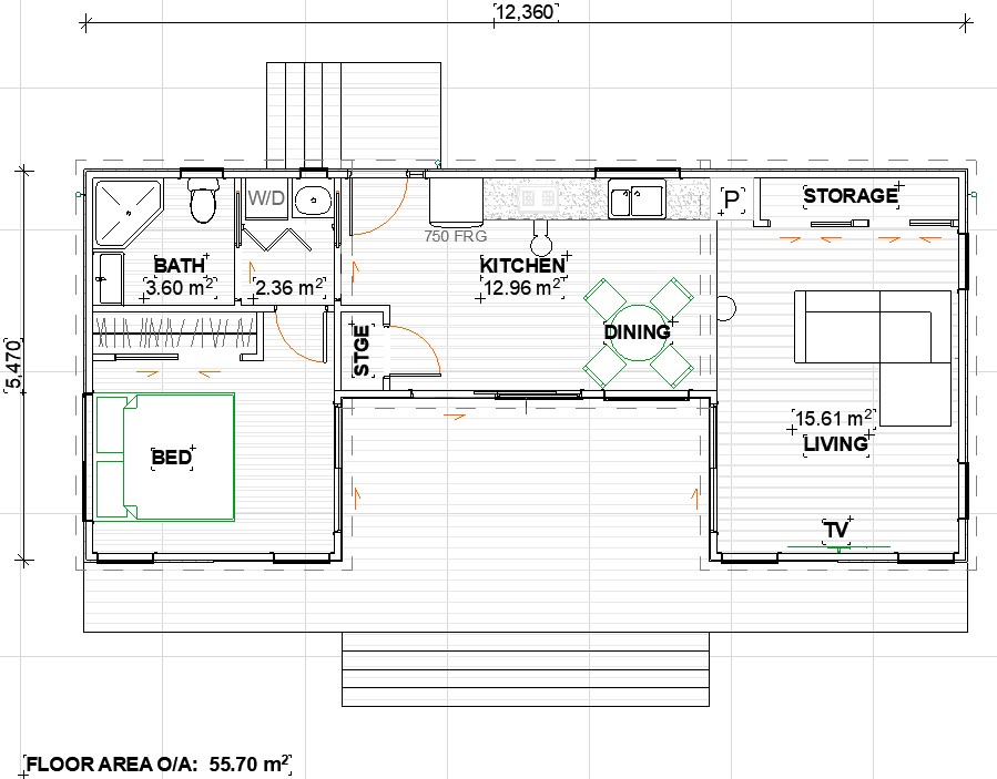UA floor plan